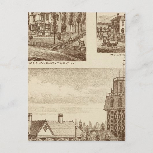 Wohnsitz Madden, Wasserwerk Postkarte (Vorderseite)