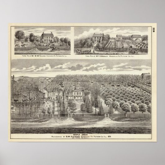 Wohnsitz Maple Grove Poster (Vorne)