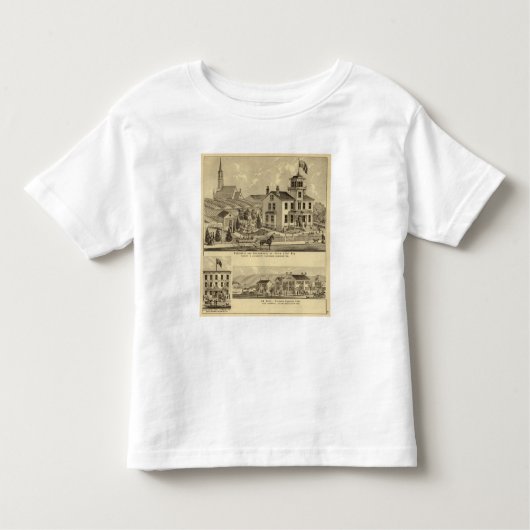 Wohnsitz und Gewächshaus von John liehen Sewickley Kleinkind T-shirt (Vorderseite)