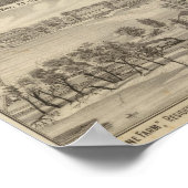 Wohnsitz und Mühle von L & J Keller Poster (Ecke)