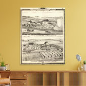 Wohnsitz von C Seiberling Leinwanddruck (Insitu (Wohnzimmer))