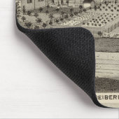 Wohnsitz von C Seiberling Mousepad (Ecke)
