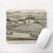 Wohnsitz von C Seiberling Mousepad (Mit Mouse)