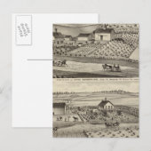 Wohnsitz von C Seiberling Postkarte (Vorne/Hinten)