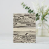 Wohnsitz von C Seiberling Postkarte (Stehend Vorderseite)