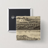 Wohnsitz von Geo F Hooper Button (Vorne & Hinten)