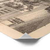 Wohnsitz von HE Bradford und HE Bradford und Poster (Ecke)