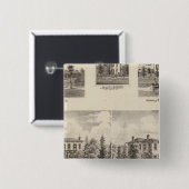 Wohnsitz von Henry Baker und anderen Button (Vorne & Hinten)