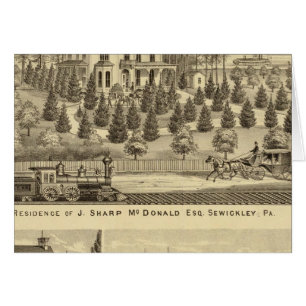 Wohnsitz von J Sharp McDonald Sewickley