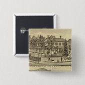 Wohnsitz von John A Warden Sewickley Button (Vorne & Hinten)