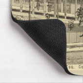 Wohnsitz von John A Warden Sewickley Mousepad (Ecke)