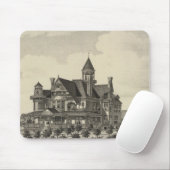 Wohnsitz von John D Knox, Topeka, Kansas Mousepad (Mit Mouse)