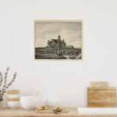 Wohnsitz von John D Knox, Topeka, Kansas Poster (Küche)