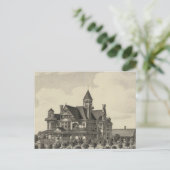 Wohnsitz von John D Knox, Topeka, Kansas Postkarte (Stehend Vorderseite)