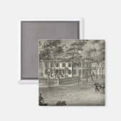 Wohnsitz von John S Rogers in Manasquan, NJ Magnet (Vorderseite/Rückseite)