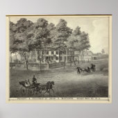 Wohnsitz von John S Rogers in Manasquan, NJ Poster (Vorne)