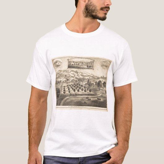 Wohnsitz von Joseph Alexander, Mendocino T-Shirt (Vorderseite)
