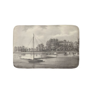 Wohnsitz von Joseph Francis, Toms Fluss, NJ Badematte
