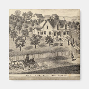 Wohnsitz von SA Nay und DM Winans Magnet