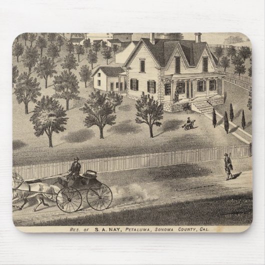 Wohnsitz von SA Nay und DM Winans Mousepad (Vorne)