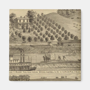 Wohnsitz von Taylor H Berry Magnet