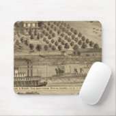 Wohnsitz von Taylor H Berry Mousepad (Mit Mouse)