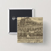 Wohnsitz von WH Mooney Button (Vorne & Hinten)