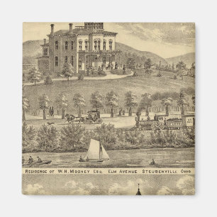 Wohnsitz von WH Mooney Magnet