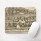 Wohnsitz von WH Mooney Mousepad (Mit Mouse)