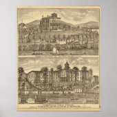 Wohnsitz von WH Mooney Poster (Vorne)