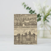 Wohnsitz von WH Mooney Postkarte (Stehend Vorderseite)