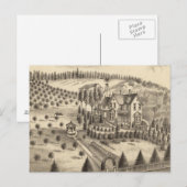 Wohnsitz von WH Pepper, Petaluma Tp Postkarte (Vorne/Hinten)