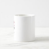 Wohnsitz wie 1938 Deutschland Kaffeetasse (Mittel)