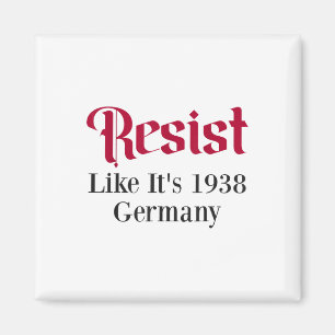 Wohnsitz wie 1938 Deutschland Magnet