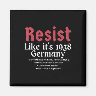 Wohnsitz wie es ist 1938 Deutschland 12 Magnet