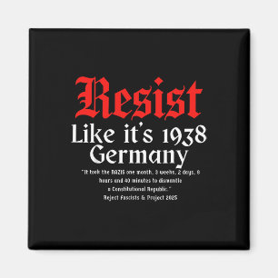 Wohnsitz wie es ist 1938 Deutschland 14 Magnet