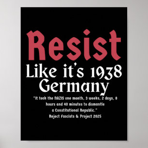 Wohnsitz wie es ist 1938 Deutschland 4 Poster