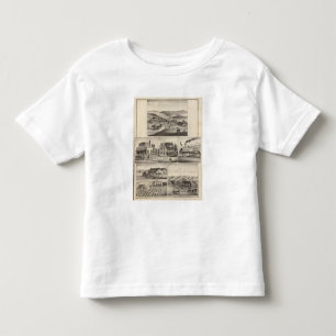 Wohnsitze, Bauernhöfe, Geschäfte Kleinkind T-shirt
