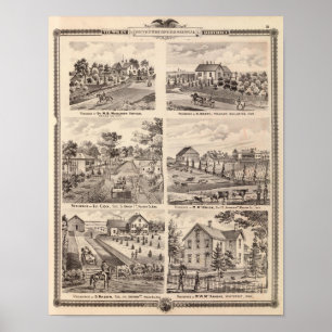 Wohnsitze in Redfield Poster