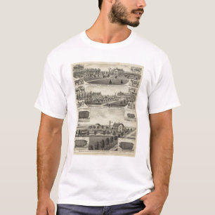 Wohnsitze und Bauernhöfe, Sumner County, Kansas T-Shirt