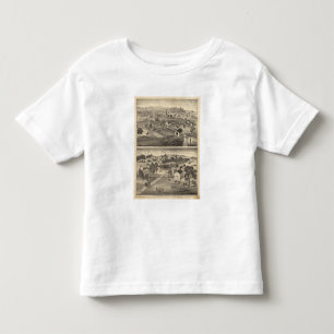 Wohnsitze von Charles Alexander Kleinkind T-shirt