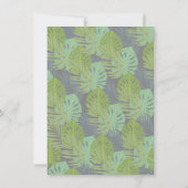 Wohnung 1. Geburtstagseinladung mit niedlichen Tie (Rückseite)