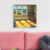 Wohnung am Meer 2006 Leinwanddruck (Insitu (Wohnzimmer))
