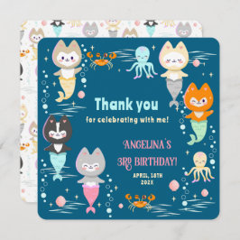 Wohnung Dankeschön Karte zum 3. Geburtstag.