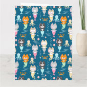 Wohnung Dankeschön Karte zum 3. Geburtstag. (Rückseite)