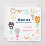 Wohnung Dankeschön Karte zum 3. Geburtstag. (Vorderseite)