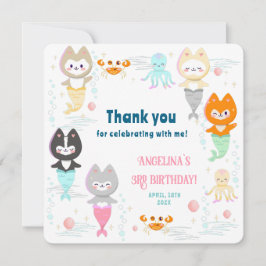 Wohnung Dankeschön Karte zum 3. Geburtstag.