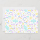 Wohnung Dankeschön Karte zum 3. Geburtstag. (Rückseite)