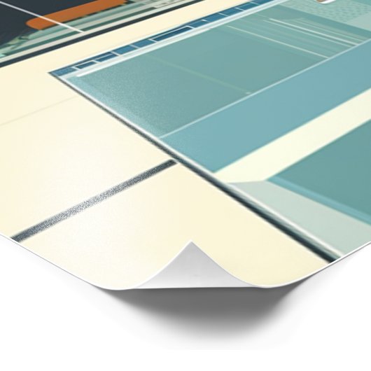 WOHNUNG DER WÜSTE # 7 FOTODRUCK (Ecke)