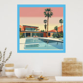 WOHNUNG DER WÜSTE # 7 POSTER (Küche)